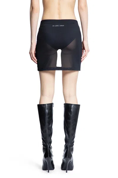 44 Label Group Woman Black Skirts In Black