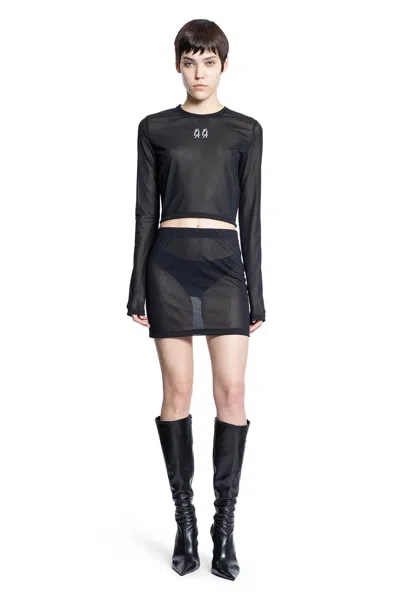 44 Label Group Woman Black Skirts In Black