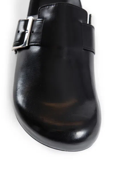 Loewe Ease Buckle Clogs In Black