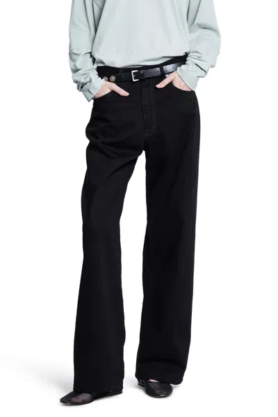 6397 Woman Black Trousers In Black