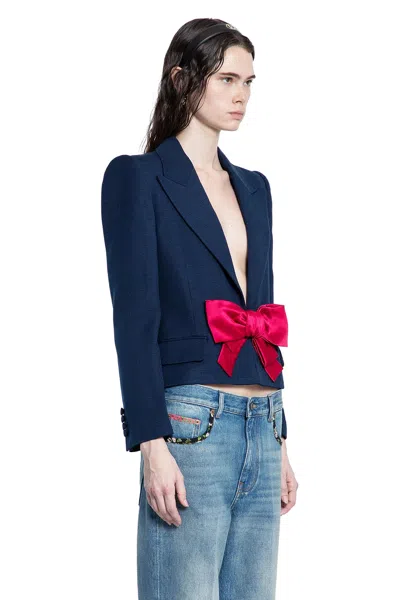 Valentino Woman Blue Blazers