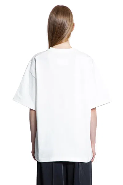 Jil Sander Relaxed-fit Cotton T-shirt With Bold Logo In White