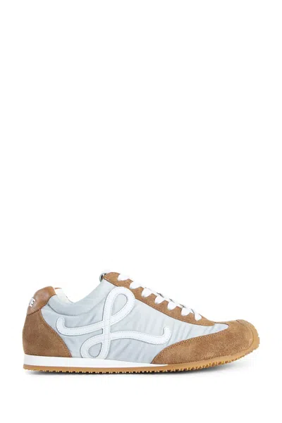 Loewe Ballet Runner 2.0 Lace-up Sneakers In Gray