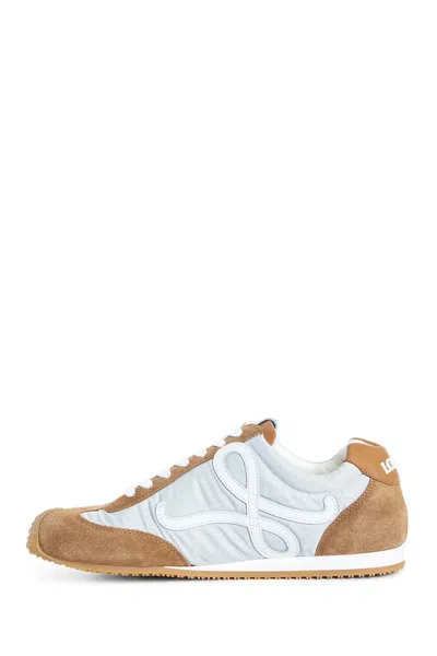 Loewe Ballet Runner 2.0 Lace-up Sneakers In Gray