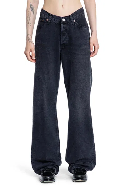 Agolde Luna Pieced Cotton Denim Jeans
