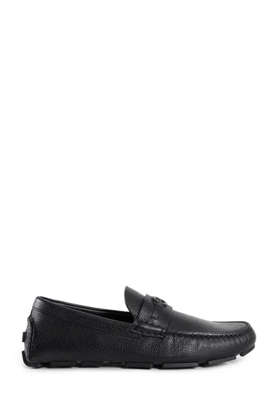 Gucci Men Driver Loafers In Black
