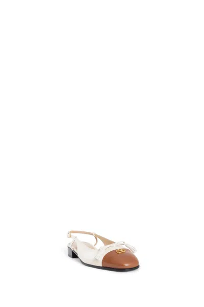 Valentino Slingback Ballerina 25mmm In Multicolor