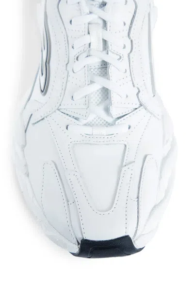 Balenciaga White Cowskin And Polyester Monday Shoe Sneakers
