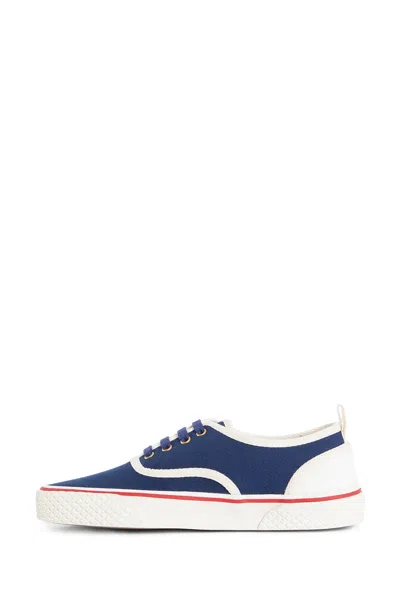 Valentino Garavani Sneaker Nojoke In Blue And White Canvas