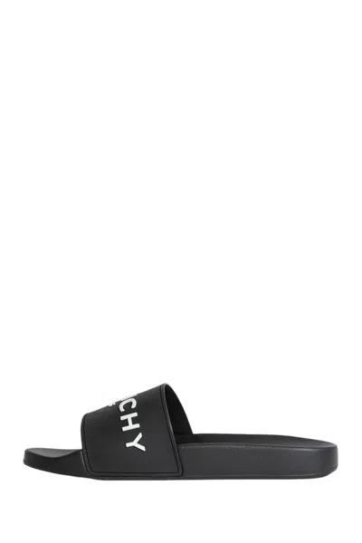 Givenchy Man Sandals Black Size 8 Thermoplastic Polyurethane