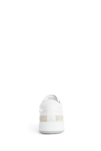 Givenchy G Move Low Top Leather Sneakers In White