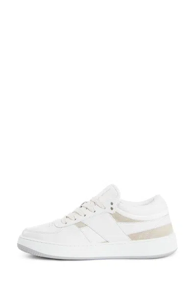 Givenchy G Move Low Top Leather Sneakers In White