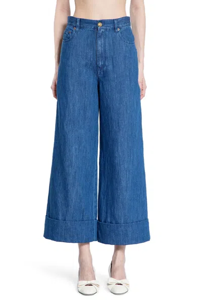Valentino Lightweight Denim Jeans In Blue