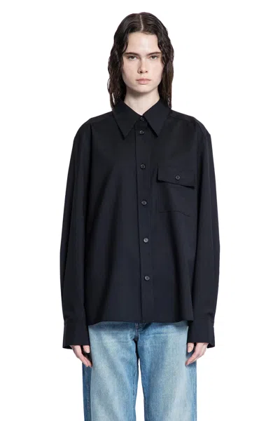 Khaite Yatty Shirt In Black
