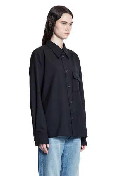 Khaite Yatty Shirt In Black