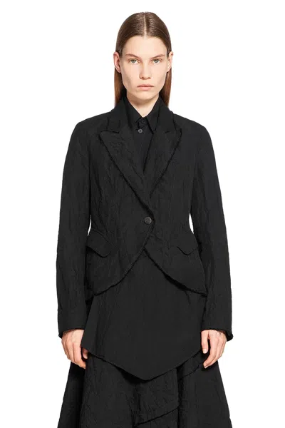 Forme D'expression Blazer A Clessidra In Black