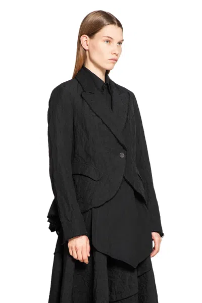Forme D'expression Blazer A Clessidra In Black