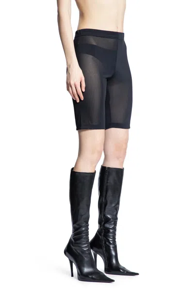 44 Label Group Woman Black Shorts In Black