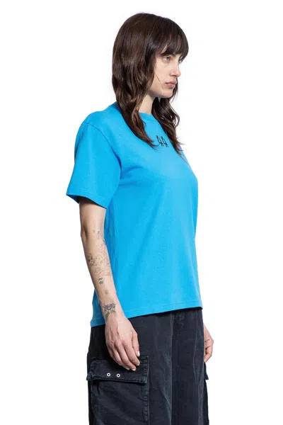 44 Label Group Solid Classic Tee In Blue