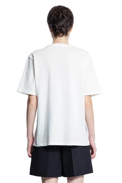 Chloé Logo Jersey T-shirt In White