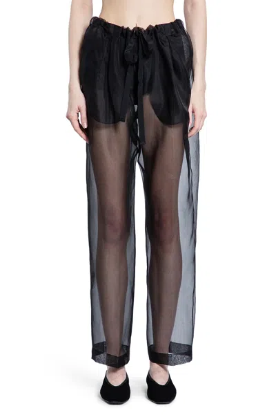 Khaite Trenton Pants In Black
