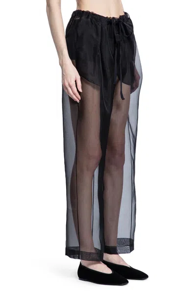 Khaite Trenton Pants In Black