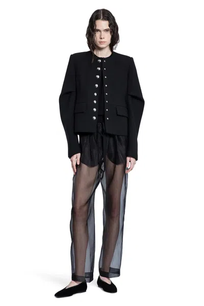 Khaite Trenton Pants In Black