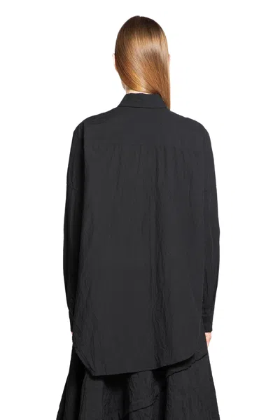 Forme D'expression Camicia Decon Oversize In Black