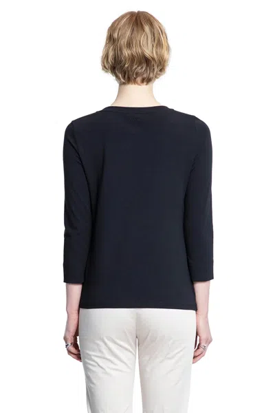 S Max Mara Woman Blue T-shirts & Tank Tops In Blue