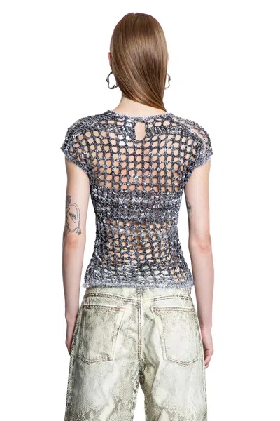 Acne Studios Kambon Tweedy Crochet Top
