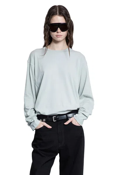 6397 Seamed Perfect Long Sleeve Tee In Blue