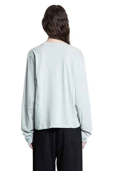 6397 Seamed Perfect Long Sleeve Tee In Blue
