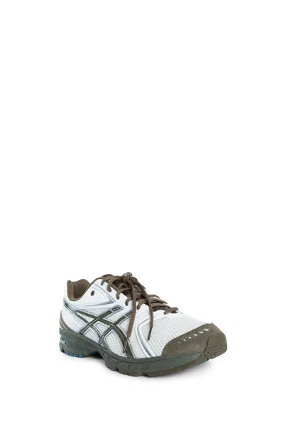 Asics Man Multicolor Sneakers In White