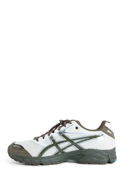 Asics Man Multicolor Sneakers In White