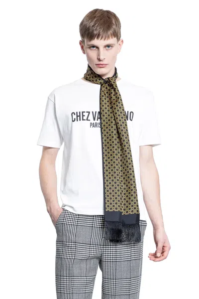 Valentino Cotton Crew-neck T-shirt In White