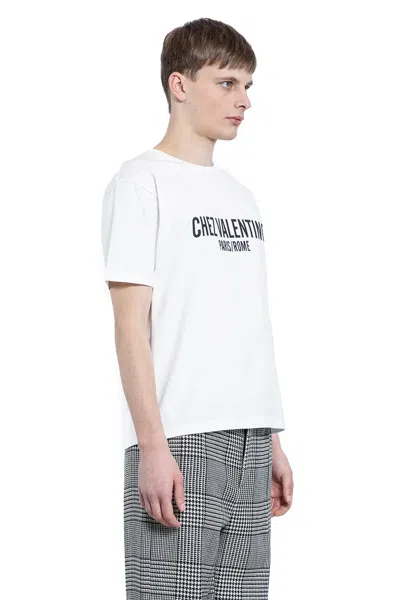 Valentino Cotton Crew-neck T-shirt In White