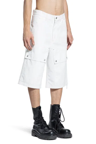Oamc Pantaloncini Chino In White