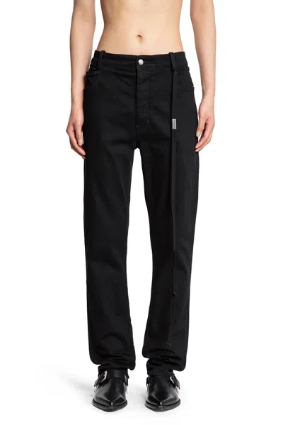 Ann Demeulemeester Jeans In Black Cotton In Black