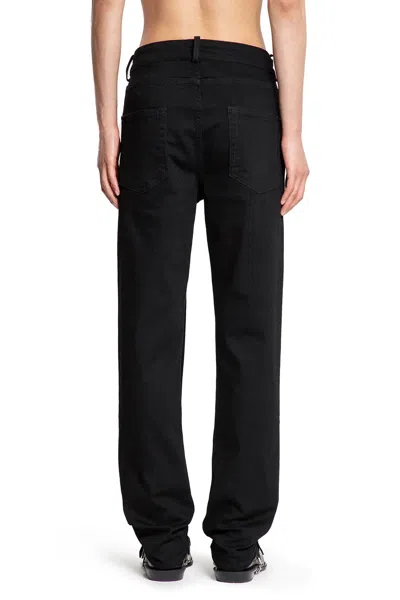 Ann Demeulemeester Jeans In Black Cotton In Black