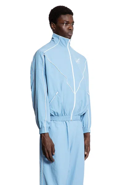 Willy Chavarria Man Blue Sweatshirts