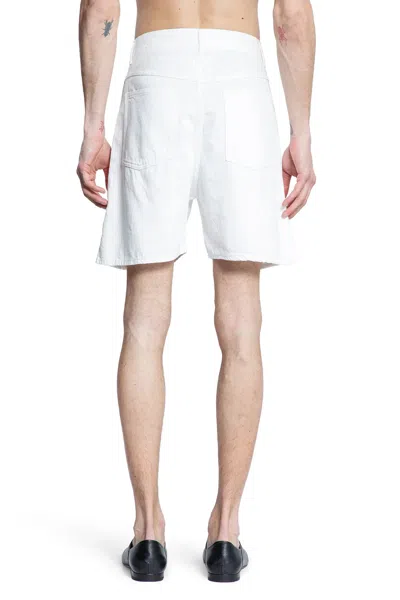 Mythinks Man White Shorts & Skirts In White
