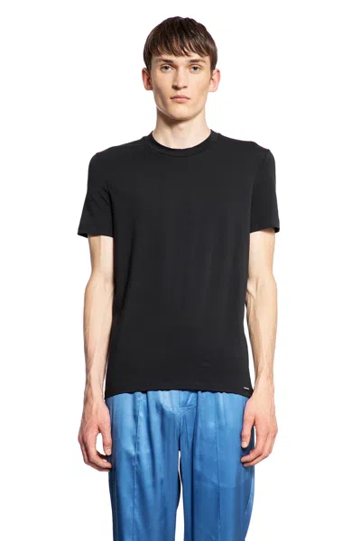 Tom Ford Man Black T-shirts & Tank Tops