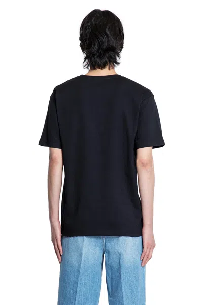 Valentino Crew Neck Graphic Print Short Sleeves T-shirt In Black