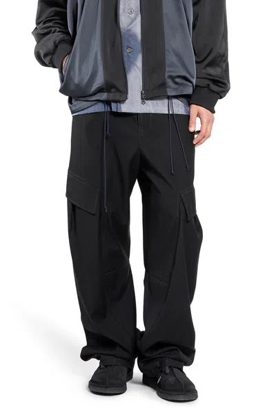 Jiyong Kim Man Black Trousers In Black