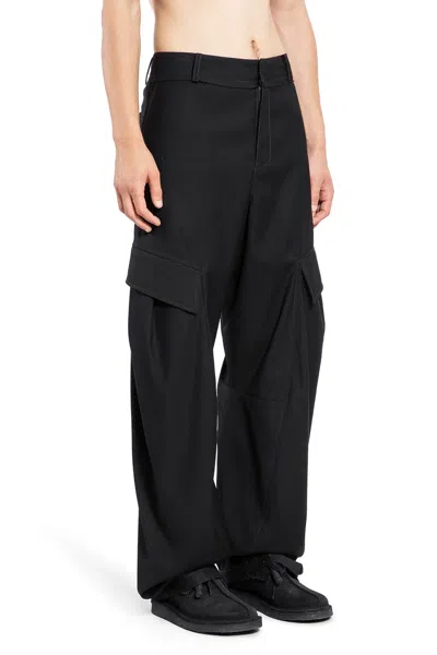Jiyong Kim Man Black Trousers In Black