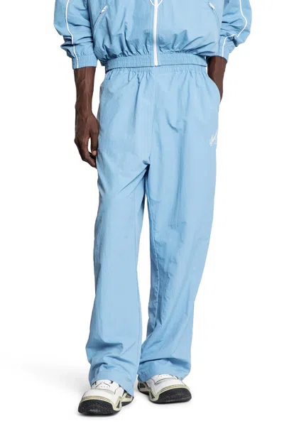 Willy Chavarria Blue Ruff Rider Track Pants