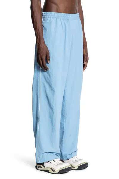 Willy Chavarria Blue Ruff Rider Track Pants