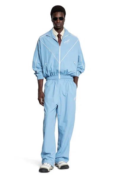 Willy Chavarria Blue Ruff Rider Track Pants