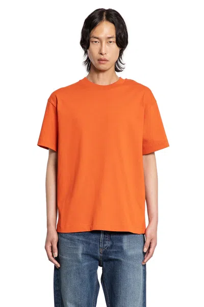 Moncler Genius Man  T-shirts & Tank Tops In Orange