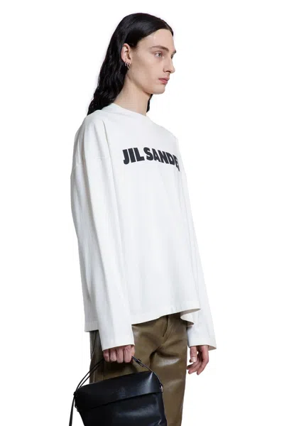 Jil Sander Cotton T-shirt In White